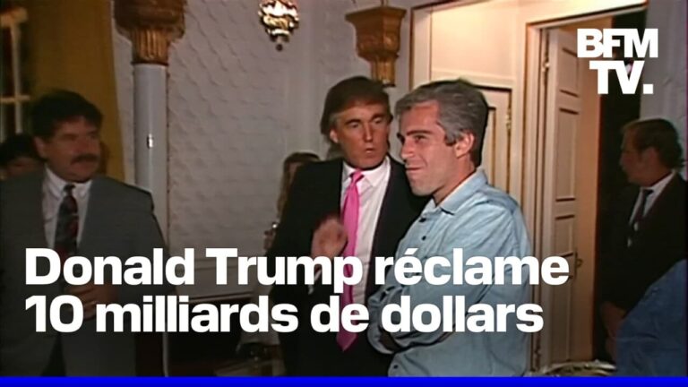 Trump dénonce le WSJ pour une prétendue diffamation liée à Epstein