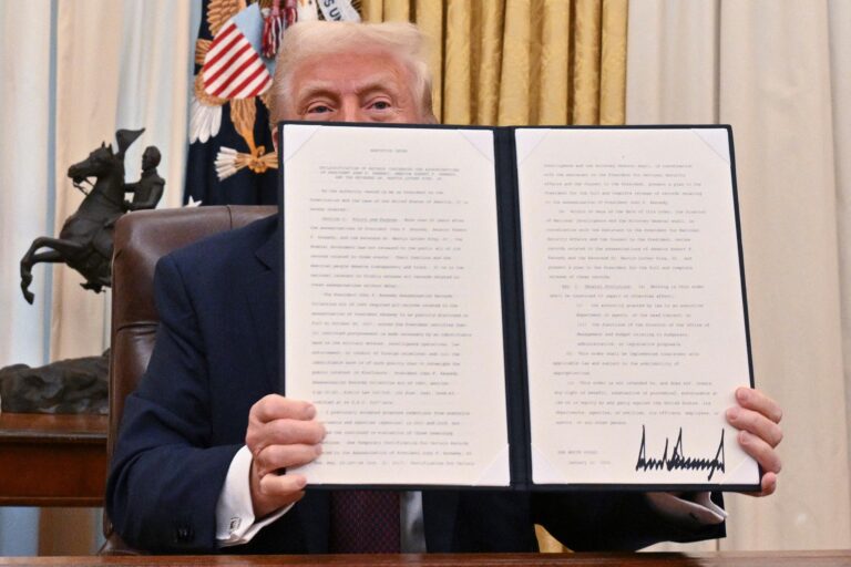 Trump dévoile des documents sur l’assassinat de MLK, mais le mystère d’Epstein reste entier