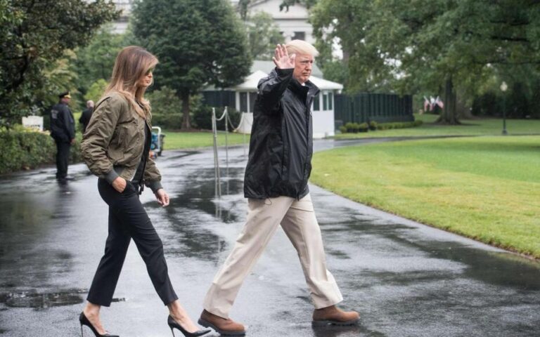 Melania Trump dénonce les inondations avec un message émouvant