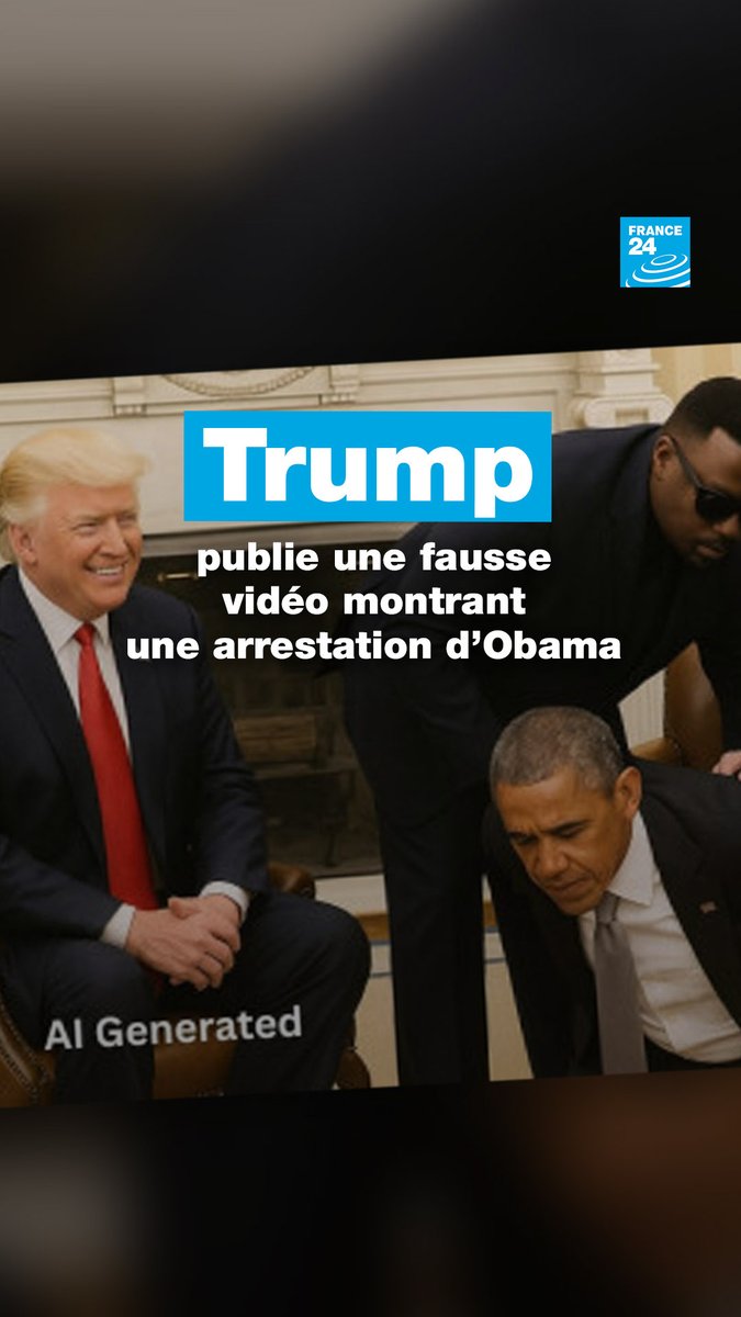 Des mèmes provocateurs de Trump déclenchent un tollé sur l’arrestation d’Obama