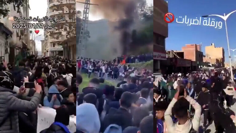 L’Algérie sur le point de s’embraser : la panique du régime face aux appels à manifester