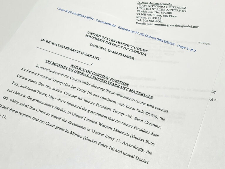 « Le FBI prépare une nouvelle perquisition contre un haut responsable américain lié à Trump »