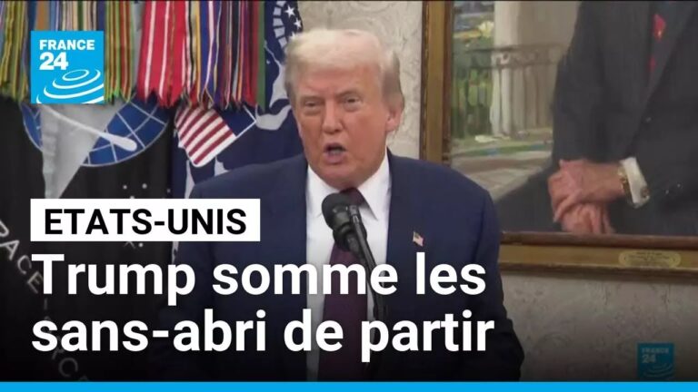 Trump détruit les camps de sans-abri à Washington : une approche brutale et inhumaine