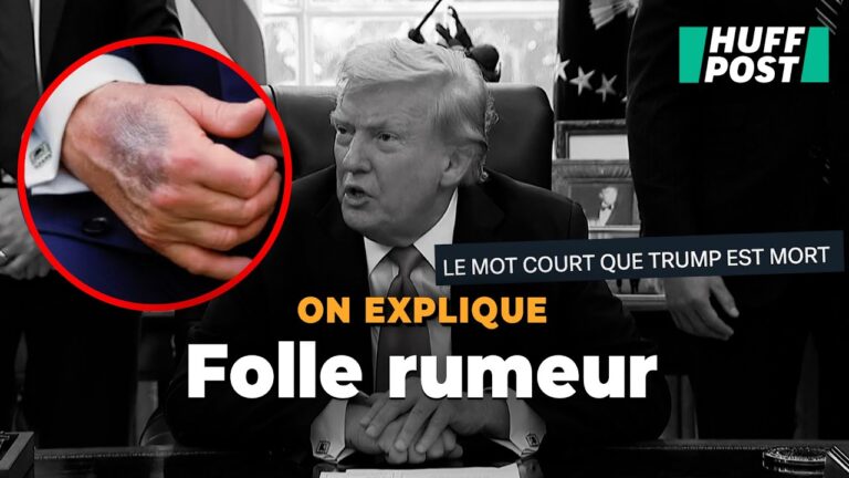 Trump nie la rumeur de sa mort et accuse les médias d’être déconnectés de la réalité