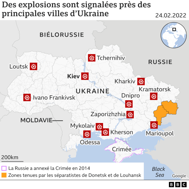 L’Ukraine déclenche une attaque meurtrière sur la Crimée, les forces de sécurité russes réagissent avec fermeté