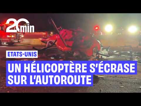 Un hélicoptère s’écrase à Huntington Beach : plusieurs blessés et chaos