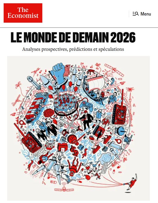 Le Monde en proie à l’incertitude : une analyse détaillée de la couverture du The Economist 2026