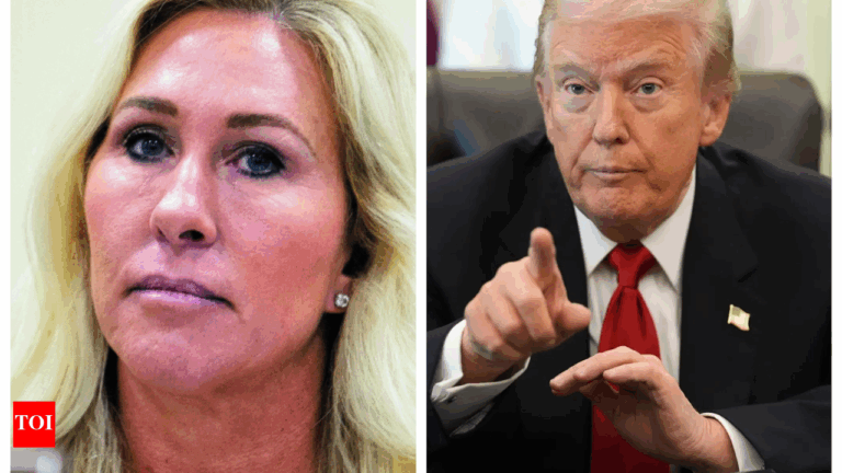 « Marjorie Taylor Greene dénonce le président Trump en disant qu’il l’a traité de traître »